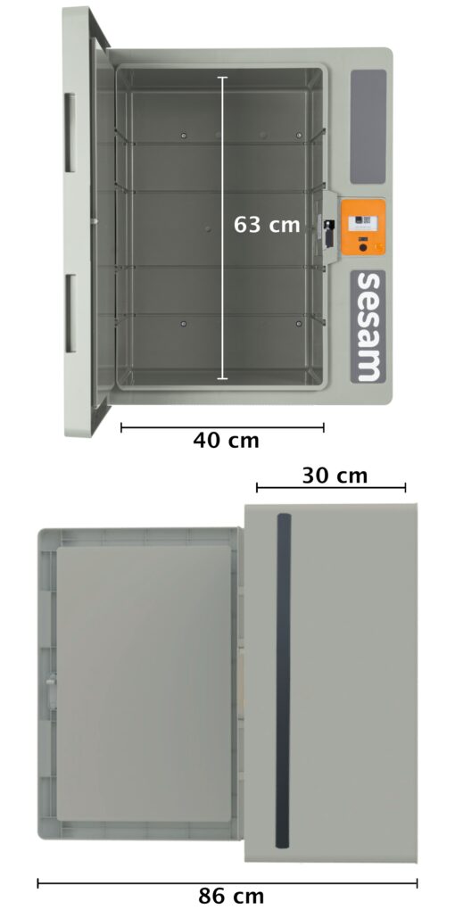 SESAM HomeBox Innenmaße