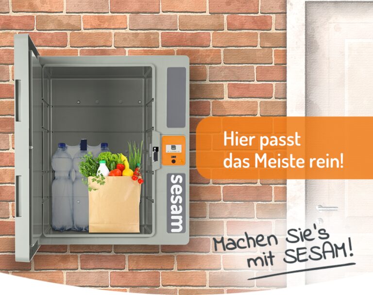 Die SESAM HomeBox - Die innovative Paketbox für alle